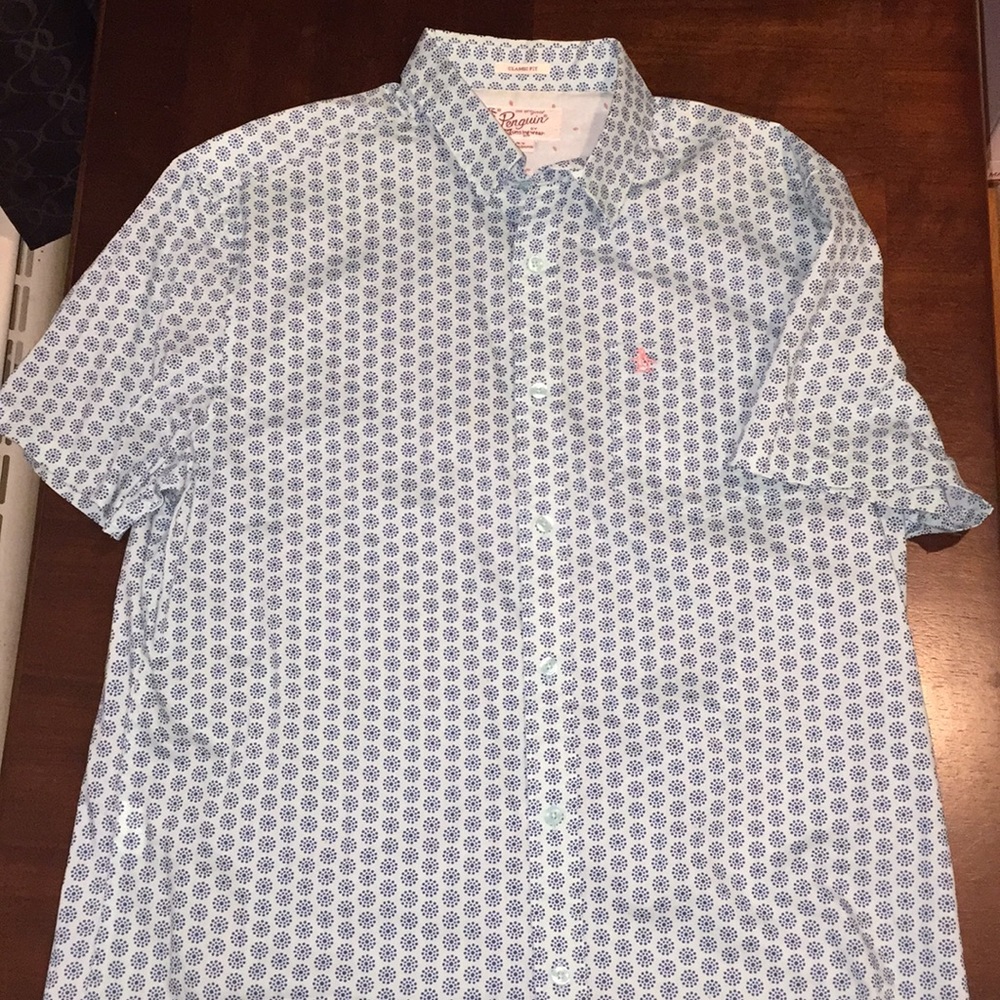 Original Penguin Short-Sleeve Button-Down